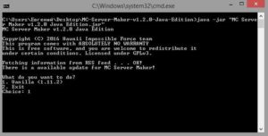 Minecraft Server Maker Windows