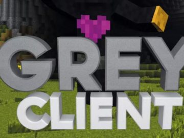 Grey Client Minecraft