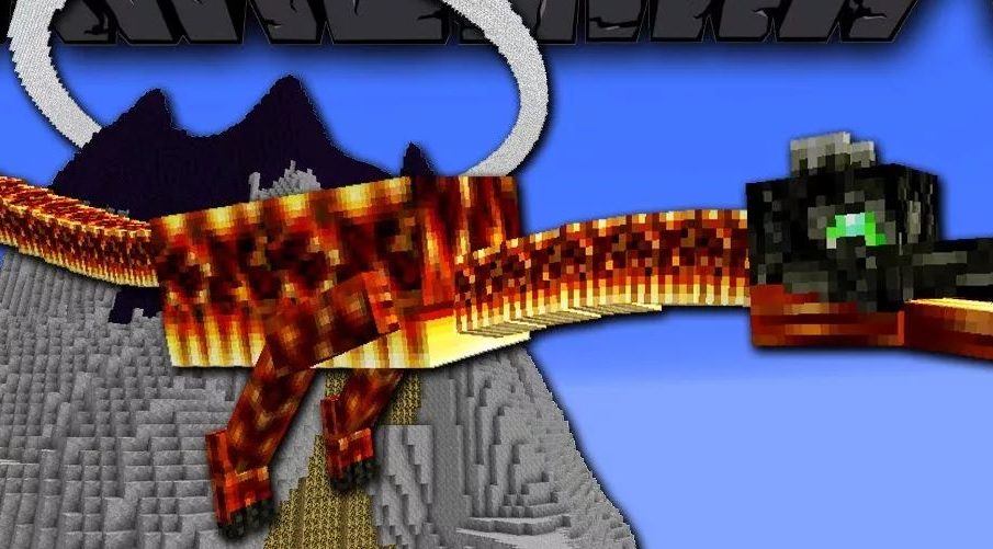 dragon clouds minecraft