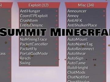 Summit Minecraft