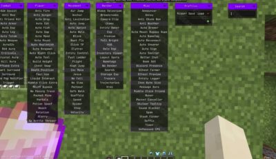 Meteorclient для Minecraft