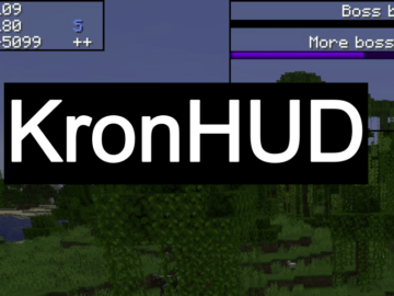 KronHUD Minecraft