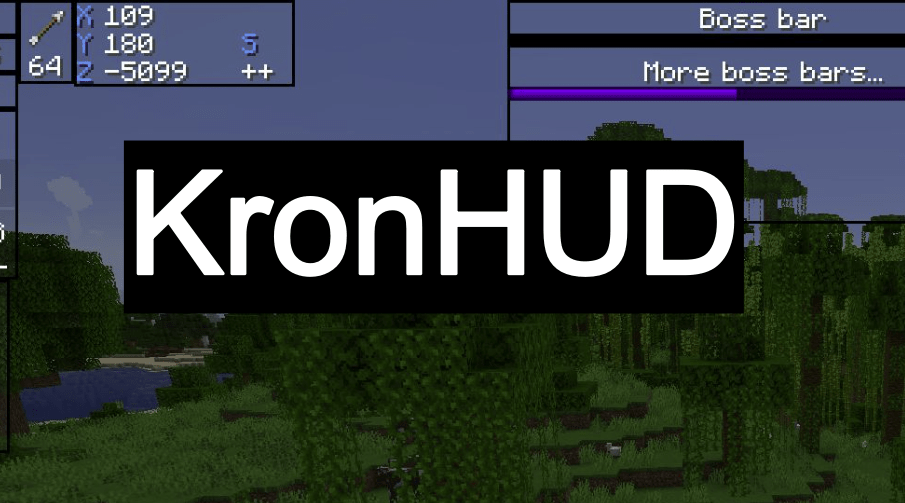 KronHUD Minecraft