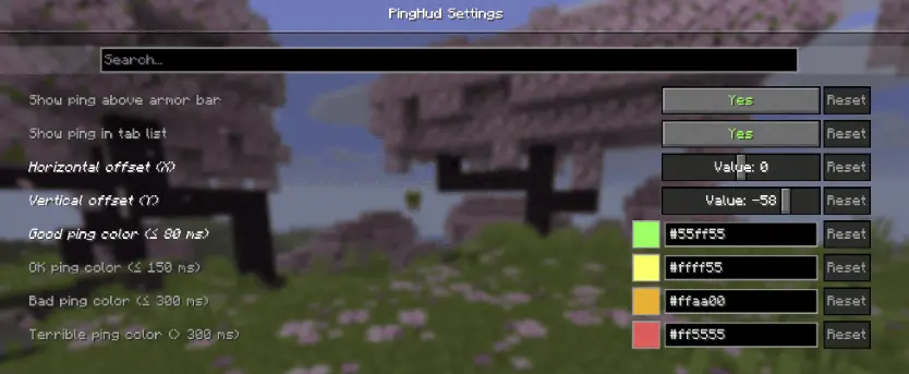 Мод Newgen Ping Hud